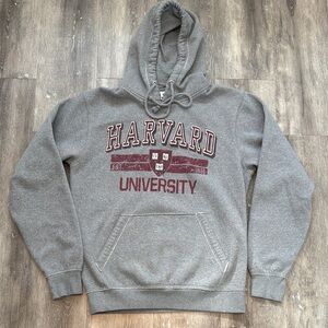 Gray Harvard University Hoodie